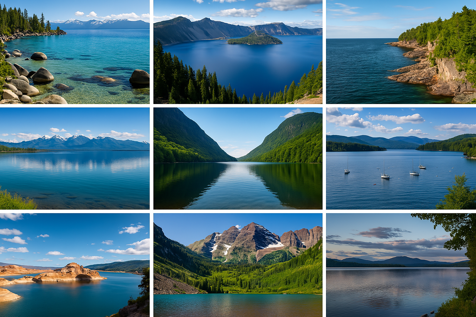 10 Most Beautiful Lakes in the U.S. You Must See Before You Die